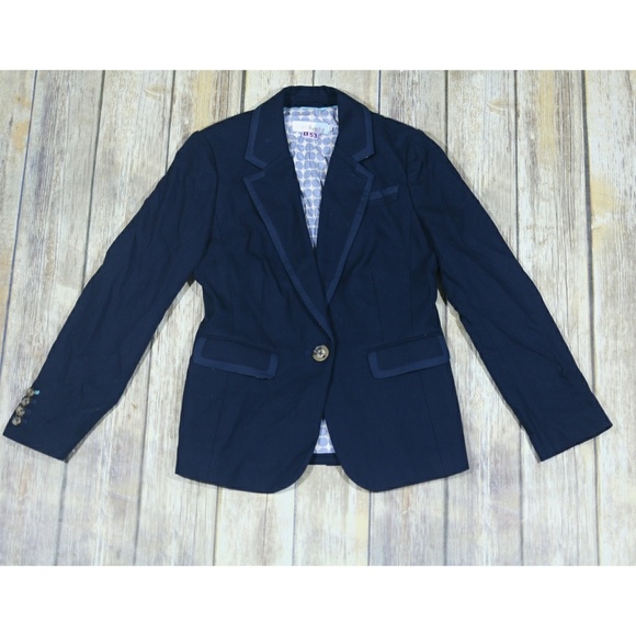 Boden Jackets & Blazers - Boden Tipped Blazer Jacket 2p Petite Career WE326